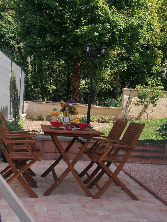Charmant Appartement T2 Dans Villa Avec En Supplement Spa Exterieur De Mai A Septembre Laveyron ภายนอก รูปภาพ
